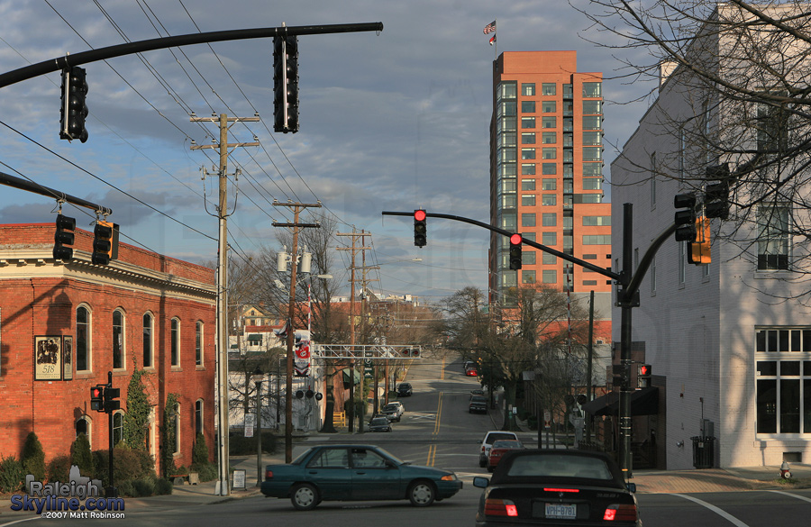 Intersection of Jones and Glenwood.