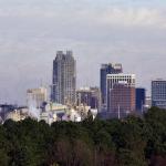 Downtown from Raleigh View Road.