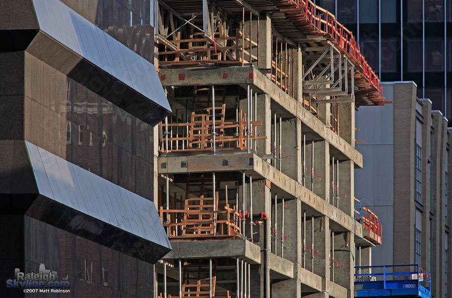 The RBC Plaza condos have matched the height of the Hudson.