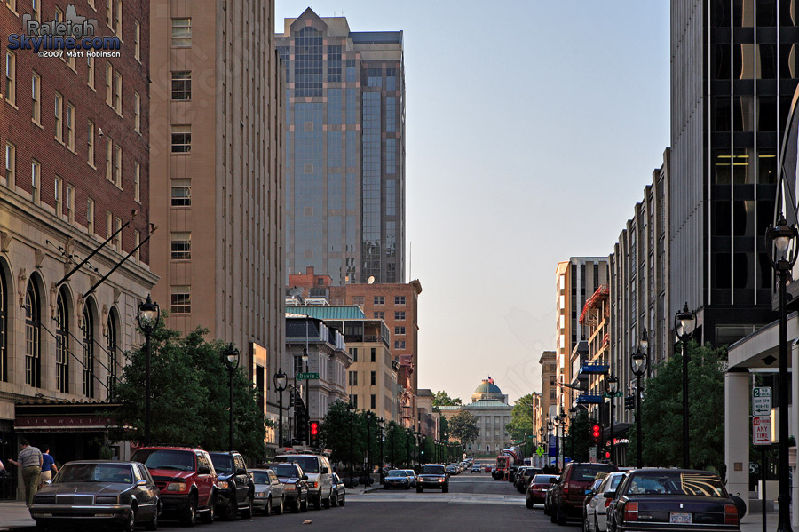 Fayetteville Street.