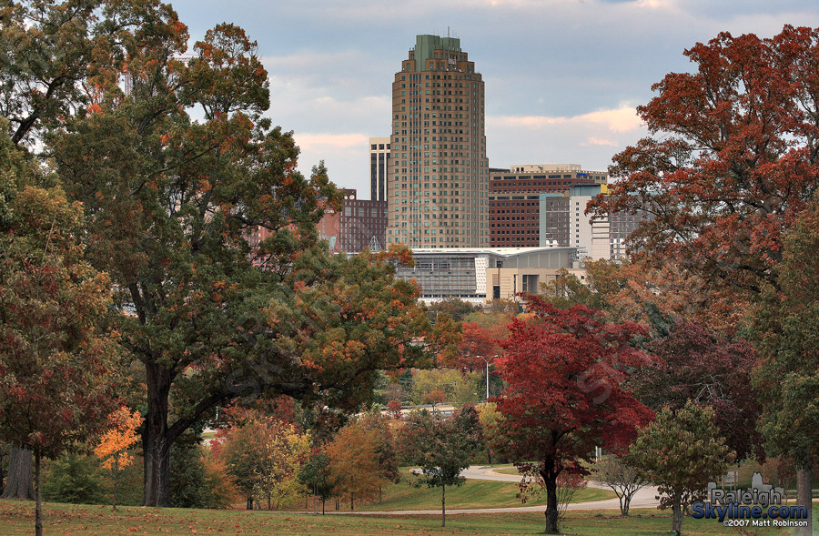 Some fall colors at Dorothea Dix.