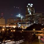 South Saunders Raleigh Skyline at night.