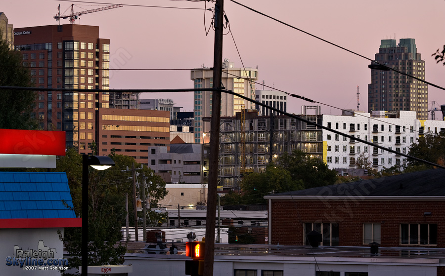 The infamous Peace/St. Marys street angle has definitely morphed over the last couple of months.