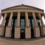 Fisheye Memorial Auditorium - Lichtin Plaza