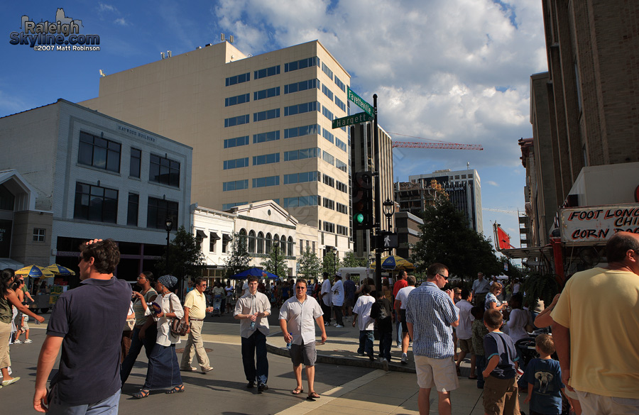 Hargett and Fayetteville.