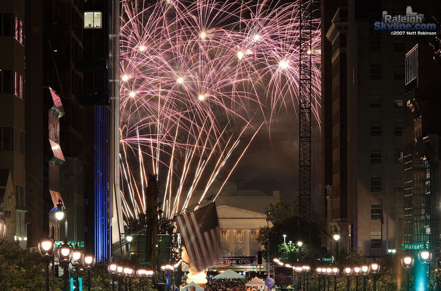 More fireworks.