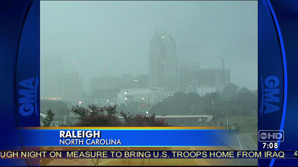 RaleighSkyline.com on Good Morning America