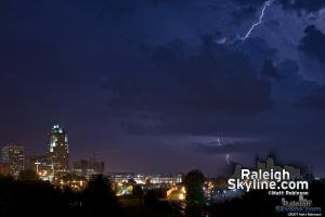 Stormy Night in Raleigh