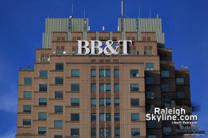 New, larger, brighter BB&T sign