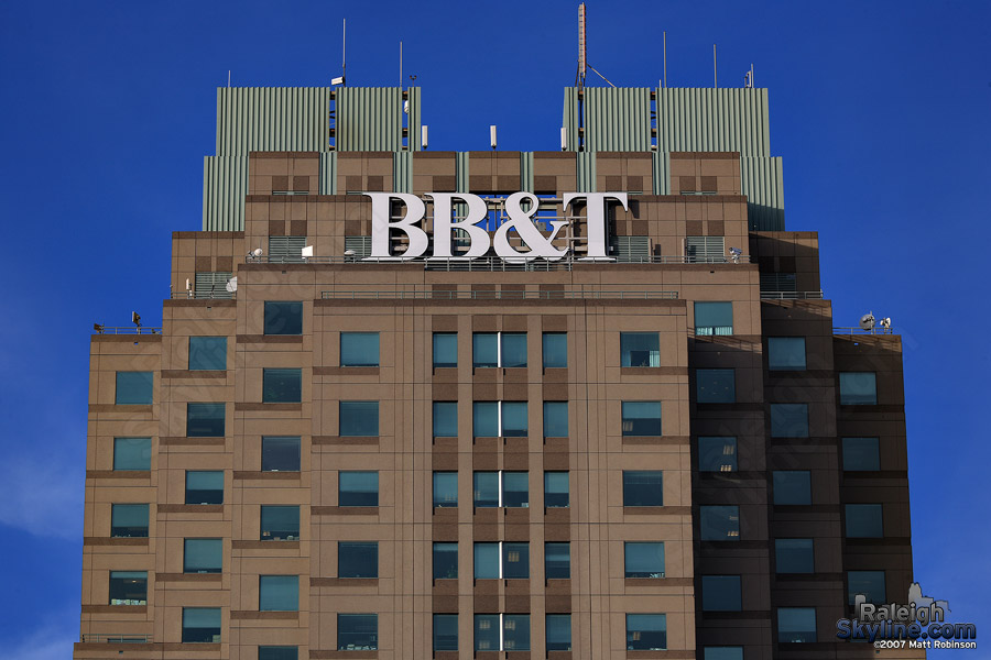 New BB&amp;T sign