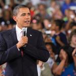 Barack Obama in Raleigh, NC