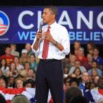 Barack Obama in Raleigh, NC