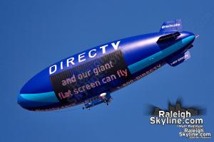 Blimp over Raleigh