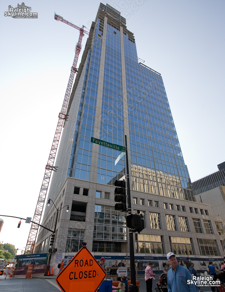 RBC Plaza ready for its crown.