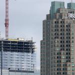 Unfinished RBC Plaza from South Saunders