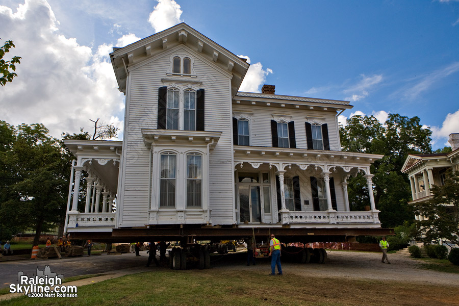 Raleigh house on wheels.