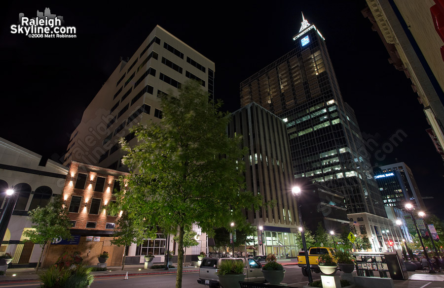 Fayetteville street.