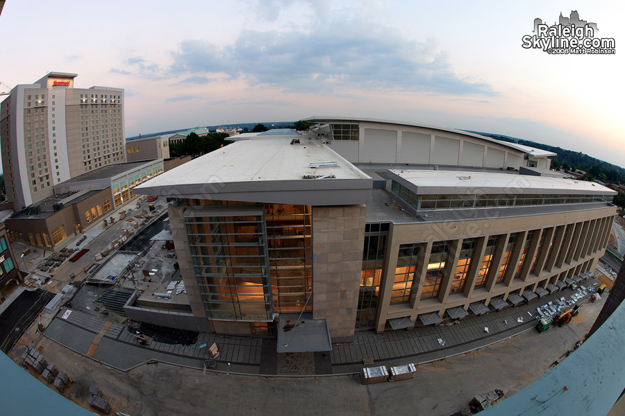 The new convention center