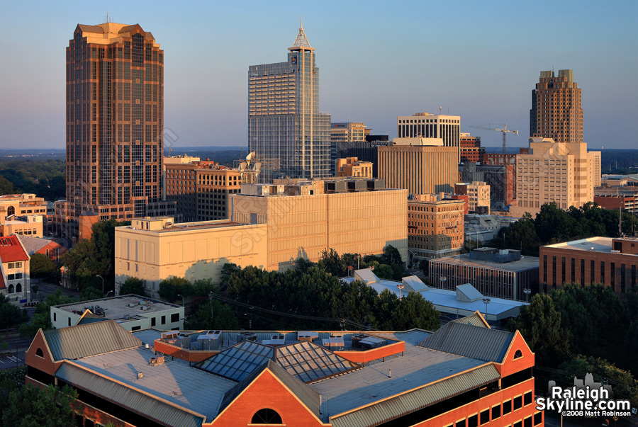 Downtown from the Clarion Hotel