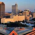 Downtown from the Clarion Hotel