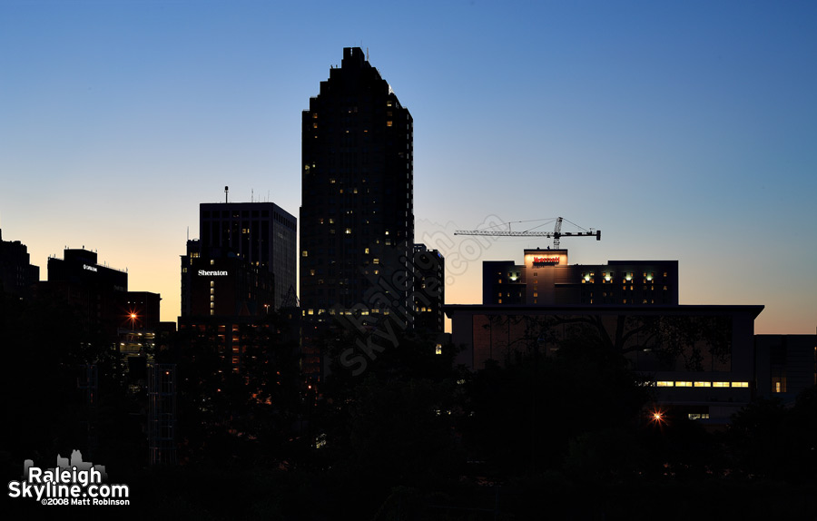 Raleigh sunrise