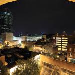 Moore square parking garage view