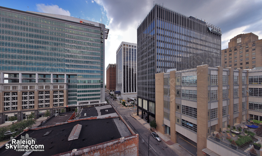 Two Progress Plaza and Capital Bank.