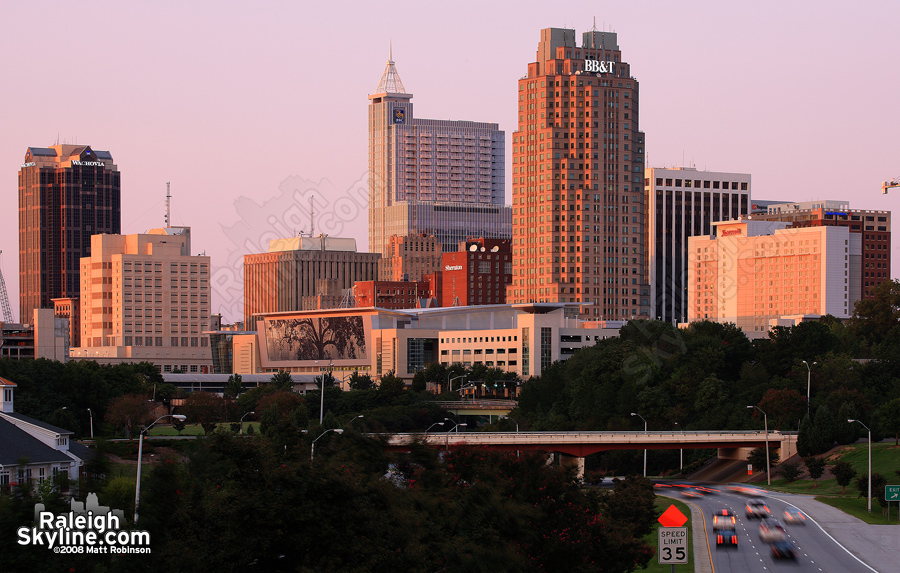 Downtown Raleigh.