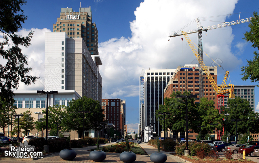 Southern end of downtown.