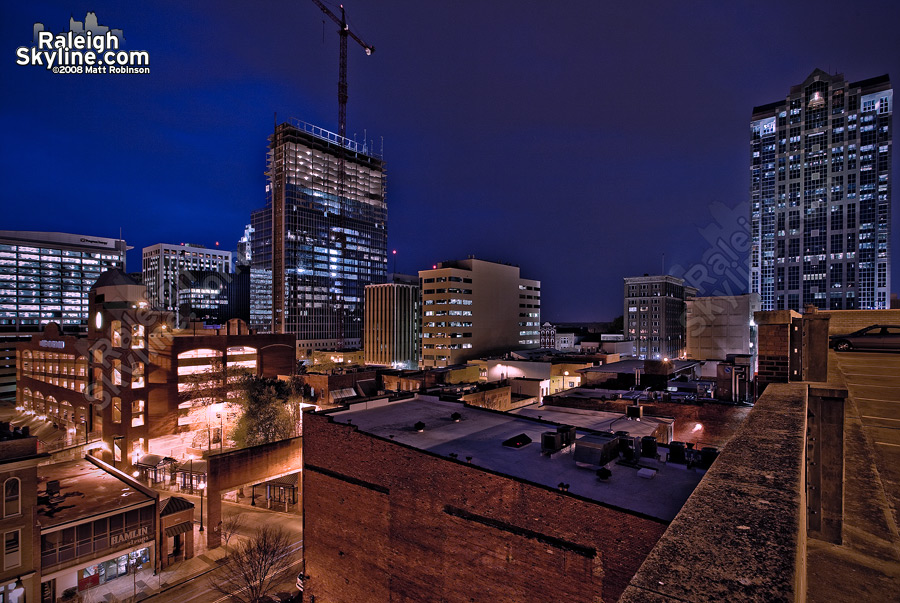 The City of Raleigh, overprocessed.