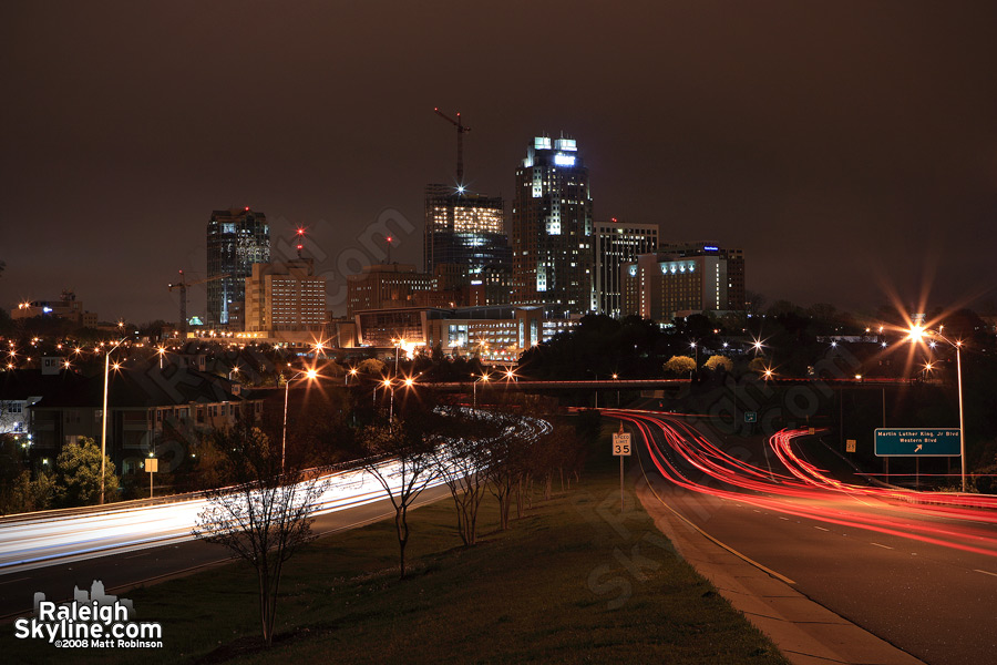 Streaming traffic from South Saunders