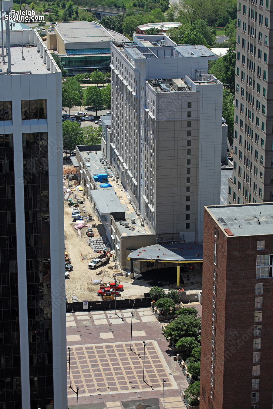 The new downtown Raleigh Marriott