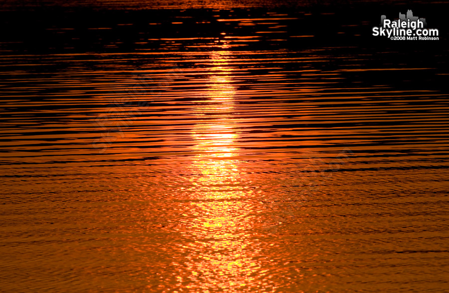 Lake Wheeler Sunset