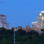 New angle from Alumni Drive, Centennial Campus