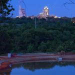 From the site of NCSU's new golf course, under construction