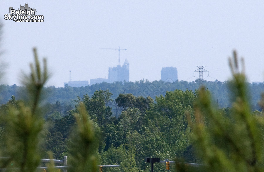 Skyline from Wake Forest, NC