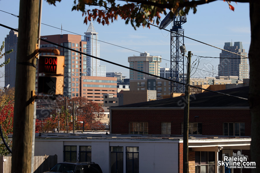 Peace and Saint Marys street skyline view