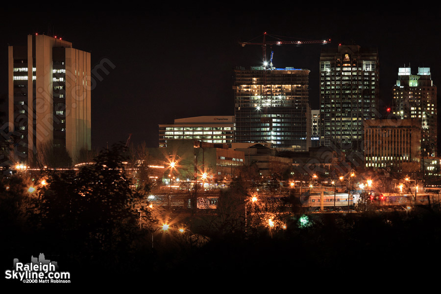 It's not often you can include the Archdale Building in an image of the Raleigh skyline.