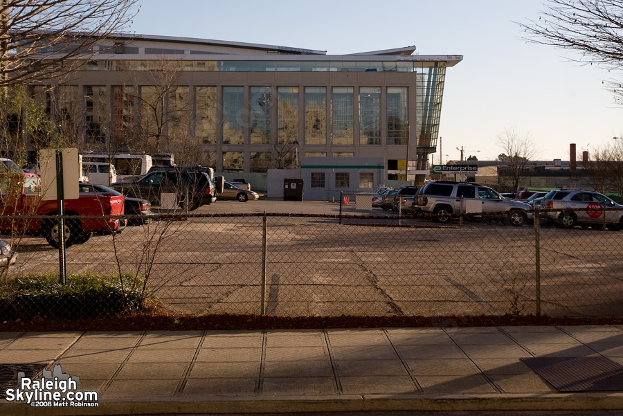 If you squint, the new convention center looks almost done.