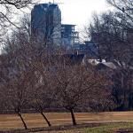 Fred Fletcher Park, downtown Raleigh.  This would be a nice angle if you could elevate about 100 feet.