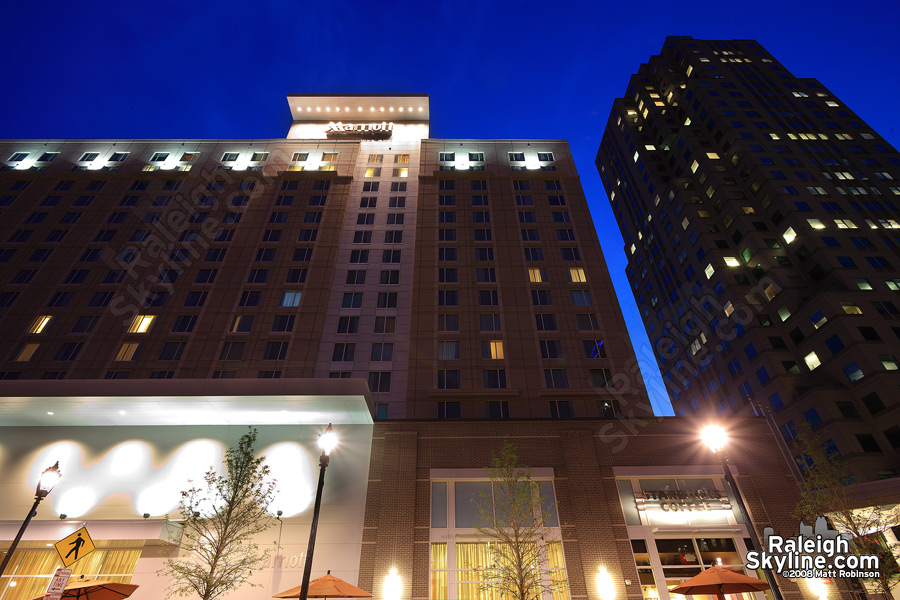 Raleigh Marriott with Two Hannover