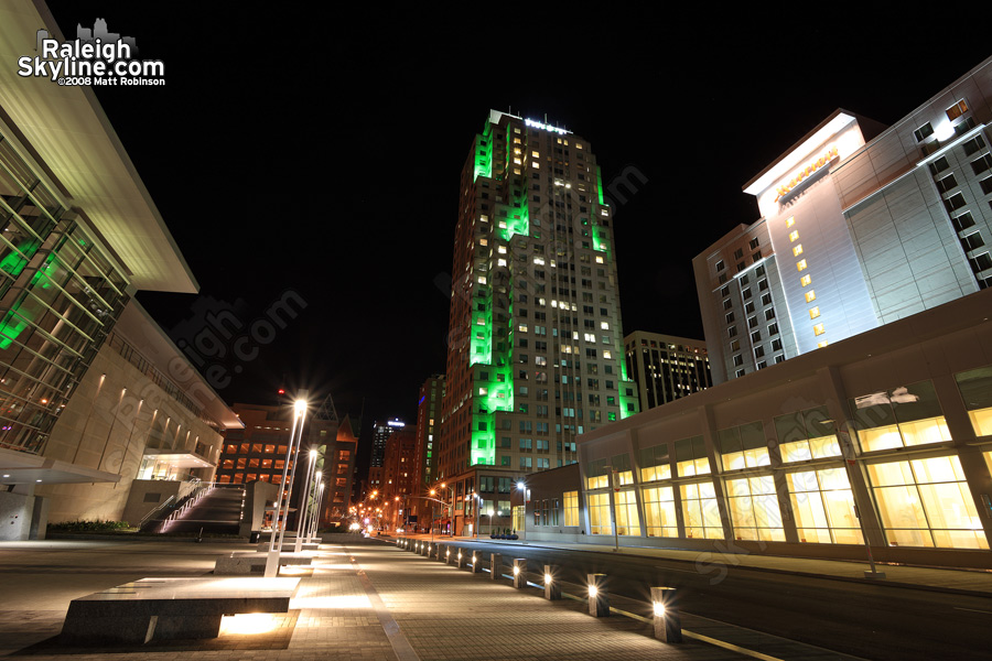 Two Hannover Square at the Convention center entrance