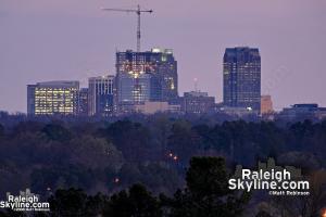 Raleigh Skyline for March 2008