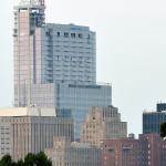 Lowering of the RBC Plaza Tower Crane