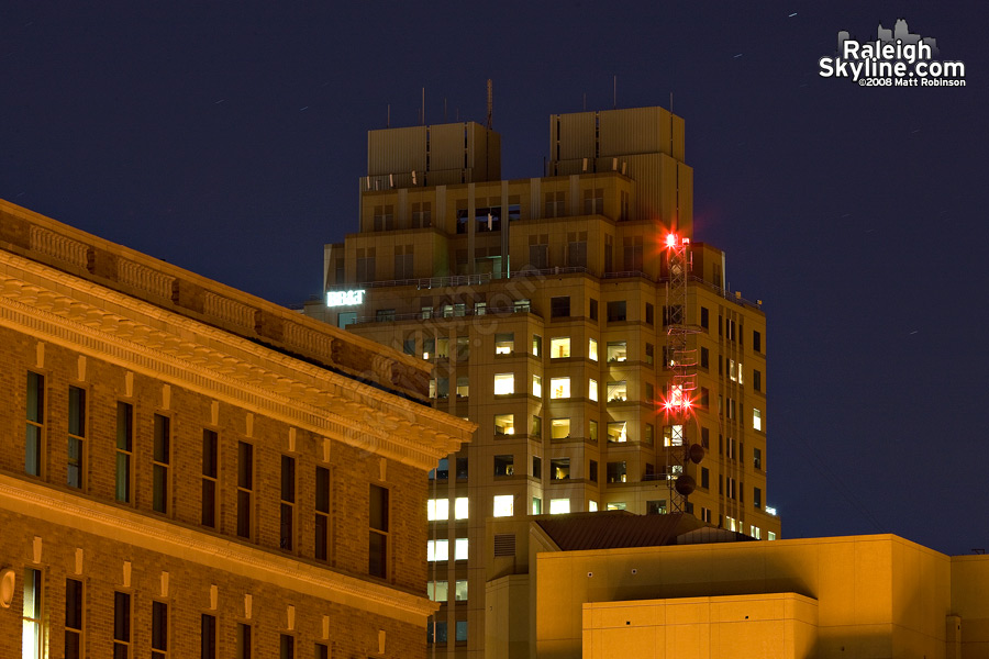 Frustratingly, the illumination of Two Hannover Square/BB&amp;T has been not been coming on until past midnight. Even then, several setbacks are not lit.