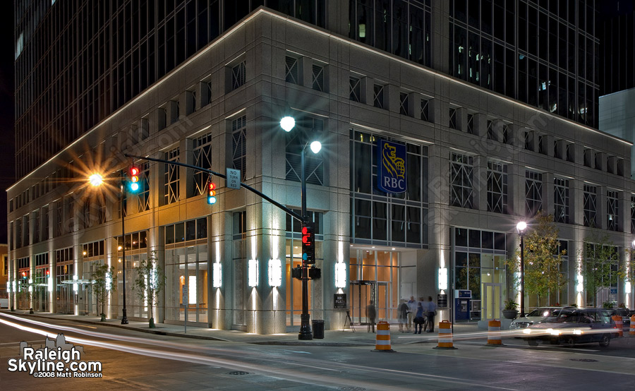 RBC Plaza sidewalks finally open.