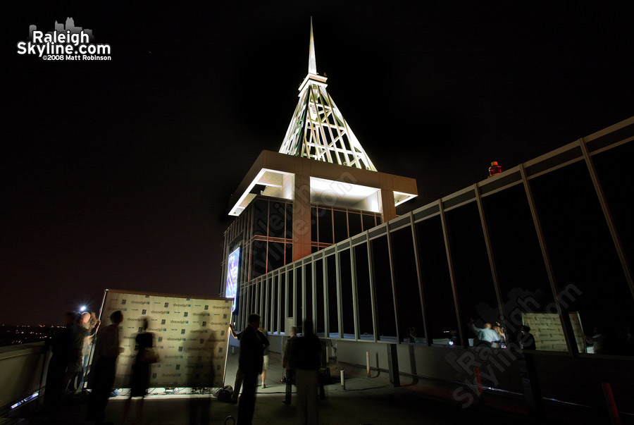 There you have it, the RBC Plaza Crown Lighting.