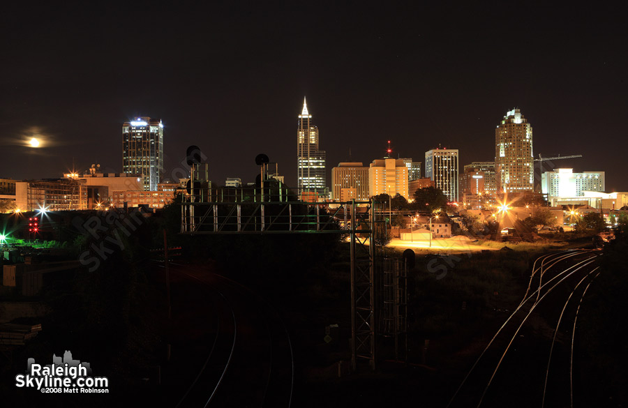 From Boylan avenue bridge.