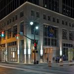 RBC Plaza sidewalks finally open.