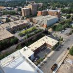 Looking over Glenwood South from the West at North.